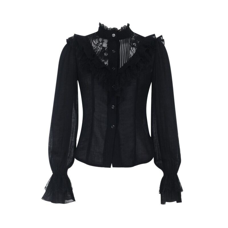 Corset frill blouse r0161