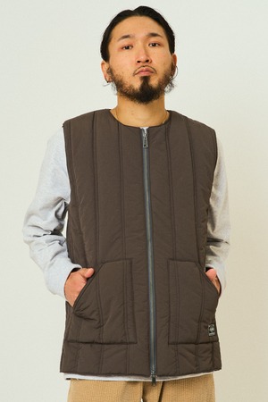 Vertical Quilting Vest - 102546810