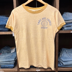1970s COLLEGIATE PACIFIC "LAKE AVE, CHURCH" T-SHIRT