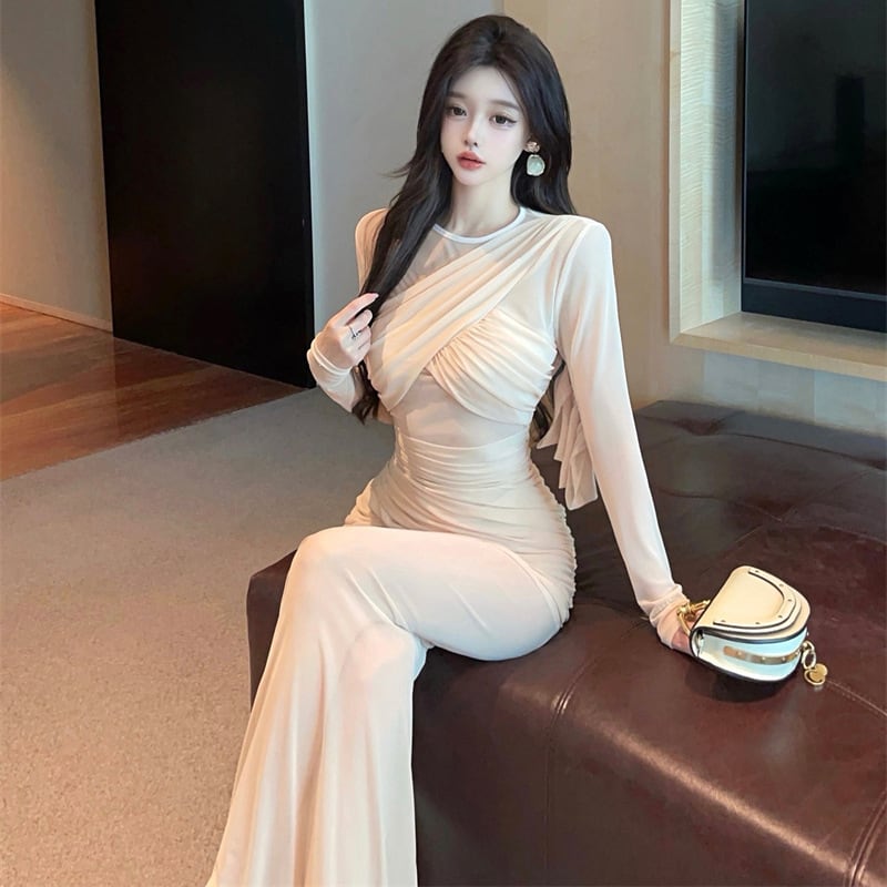 【dress】チュールワンピース M32895