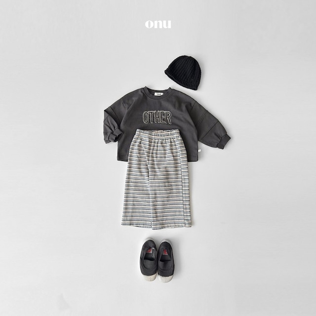 《即納》送料無料 【ONU】onu stitch embroidery tee