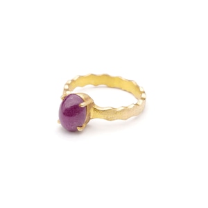 SINGLE PETIT STONE NON-ADJUSTABLE RING 055