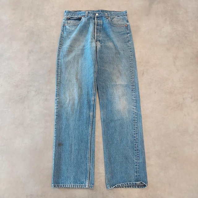 リーバイス501xx Levis W36 青 90s USA製 古着 17432
