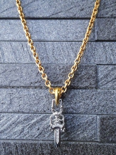 CHROME HEARTS クロムハーツ ダガーペンダント パヴェダイヤ CHROME HEARTS クロムハーツ ダガーペンダント パヴェダイヤ