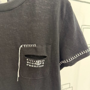 ステッチ刺繍×プリントTシャツ