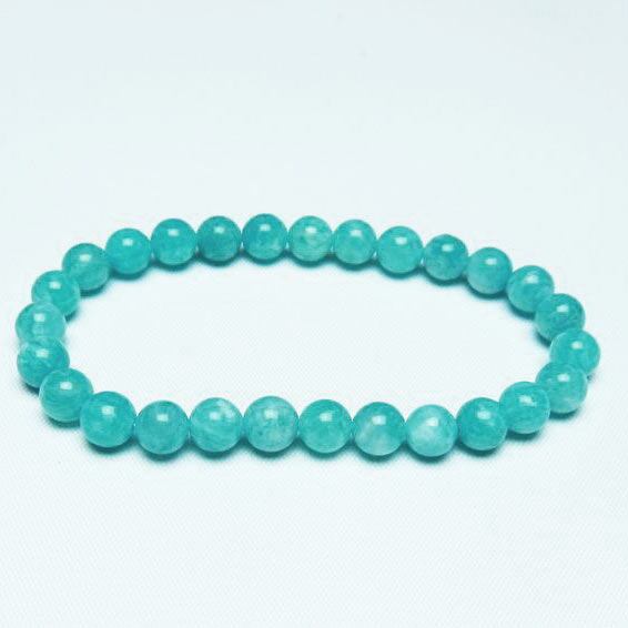アマゾナイト ブレスレット 7mm 一点物 メール便可 [M便 1/10] 111-47819