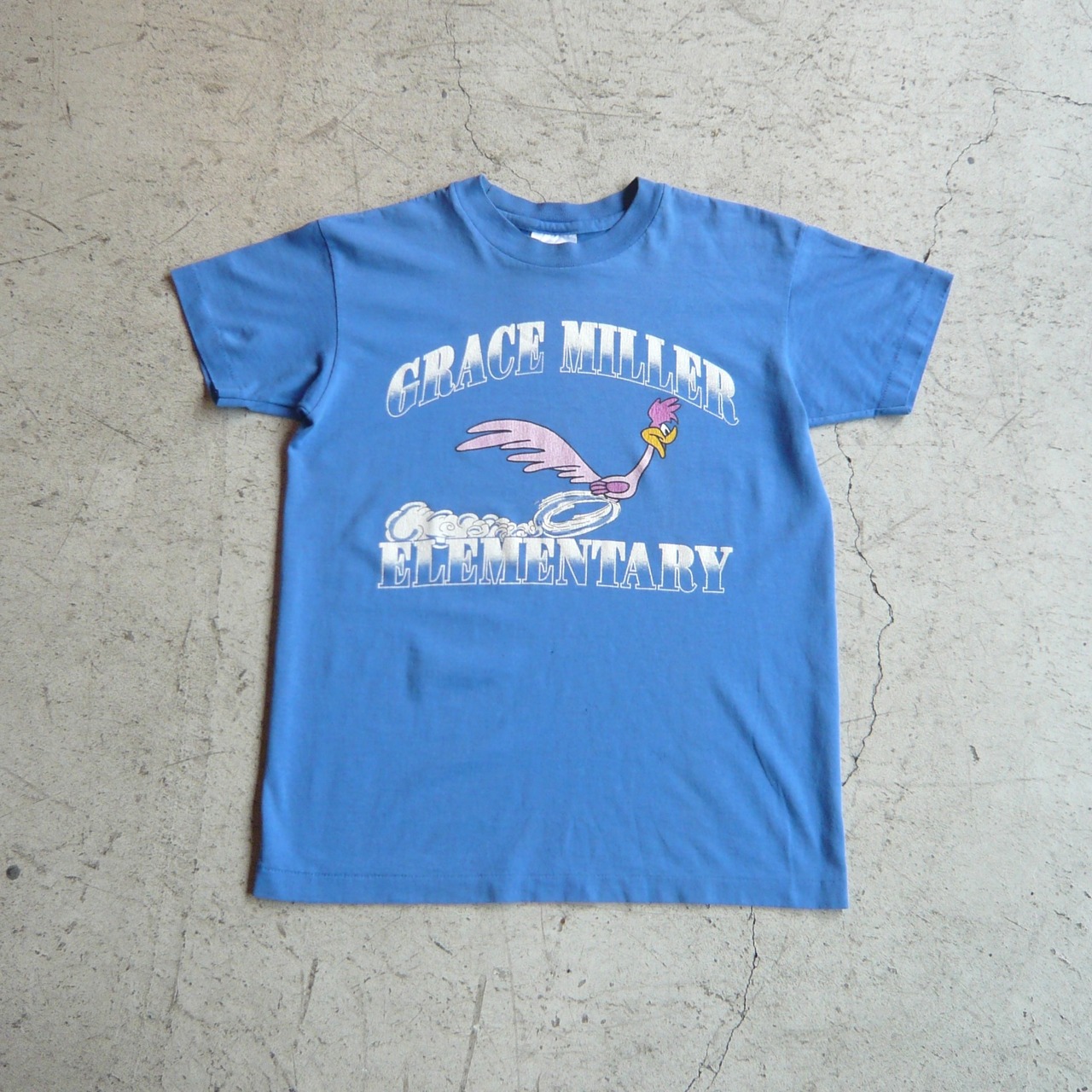 90s GRACE MILLER ELEMENTARY ロードランナー Tシャツ