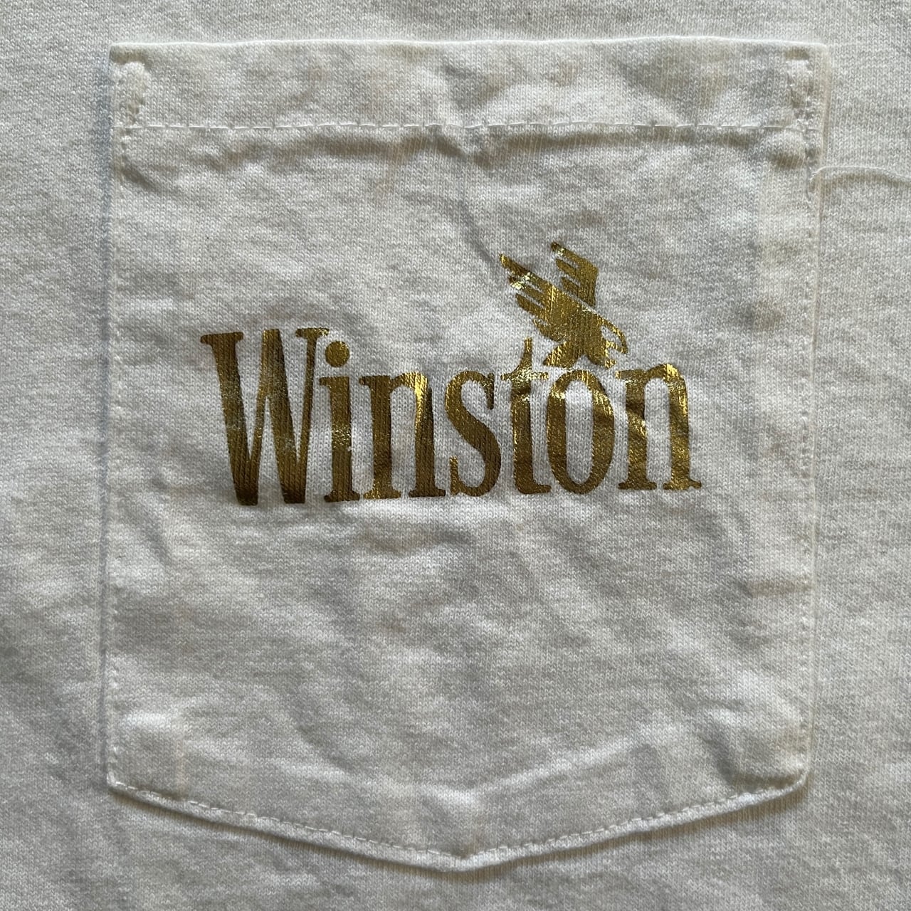 Winston 90s Eagle 3D Print Pocket Tee | Vintage High Line