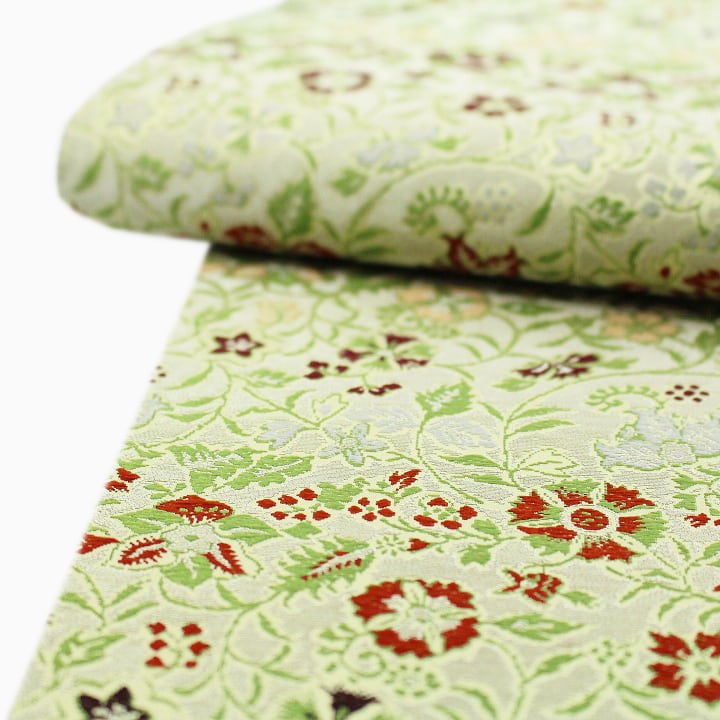 西陣の名門【龍村美術織物】 たつむらの名物裂【早雲寺文台裂】 全通の