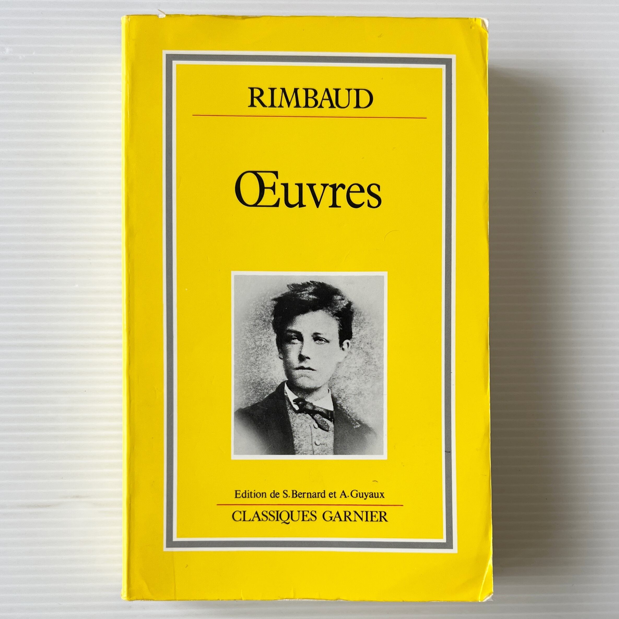 Oeuvres de Rimbaud <Classiques Garnier> / Arthur Rimbaud アルチュール・ランボー / Garnier