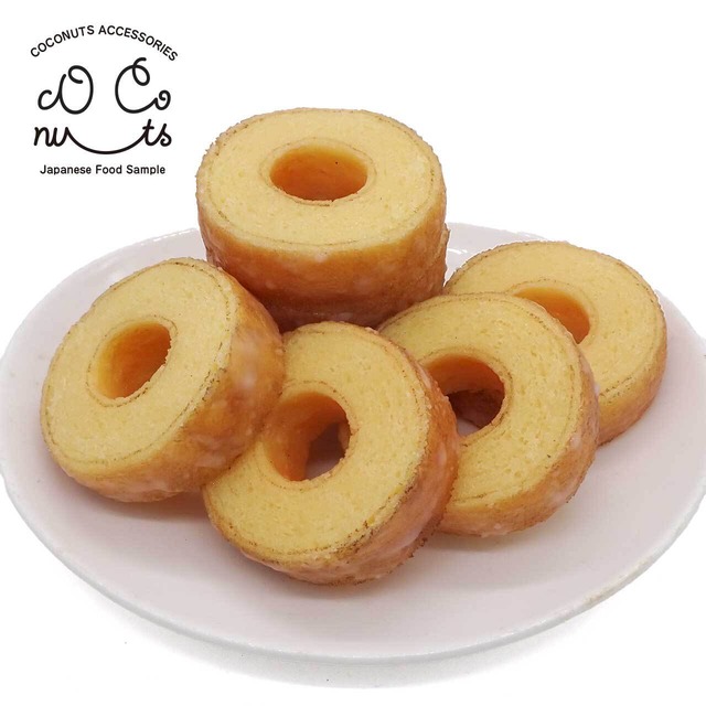 食べちゃいそうな バームクーヘン 食品サンプル キーホルダー ストラップ