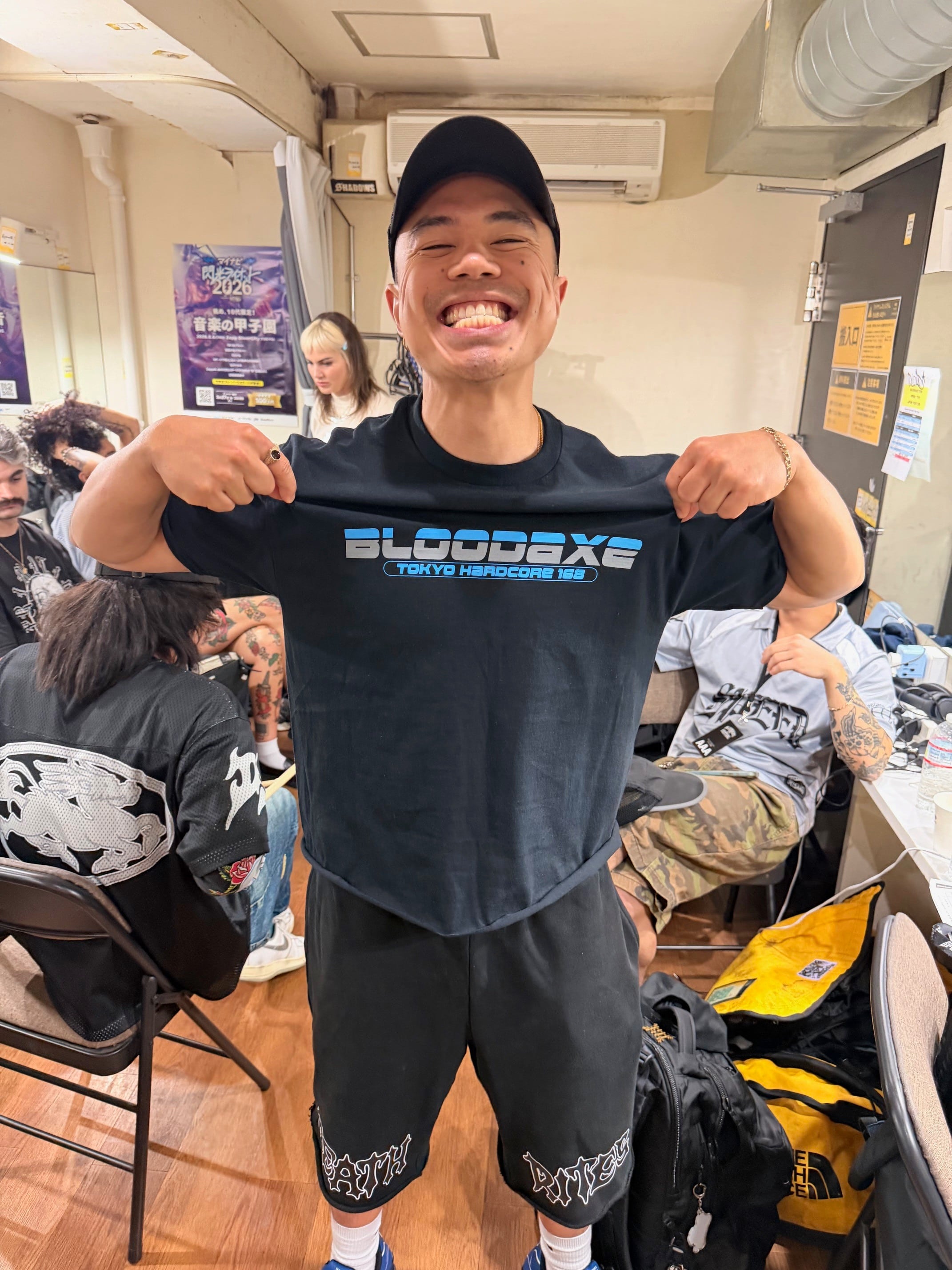 bloodStream BODYLINE カットソー　パンク　ダークコア BLOODAXE 