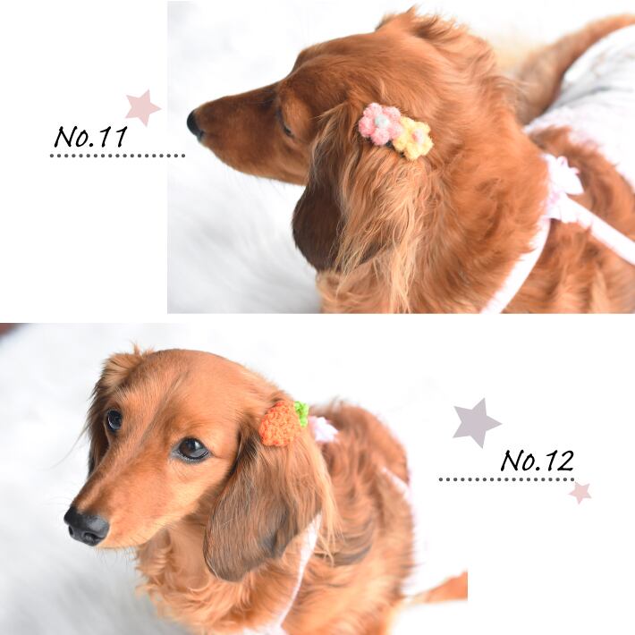 ①【新品】犬用　ヘアクリップ　10個セット　アクセサリー　コーム型　お花　髪飾り　かわいい　ペット用品　ヘアアクセサリー　女の子にも Amazon.co.jp: ペット髪飾り 20個入り ペット用ヘアクリップ ヘア