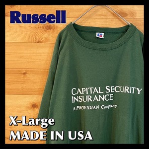 【Russell】90s 00s  USA製 Tシャツ アメリカ古着 XL