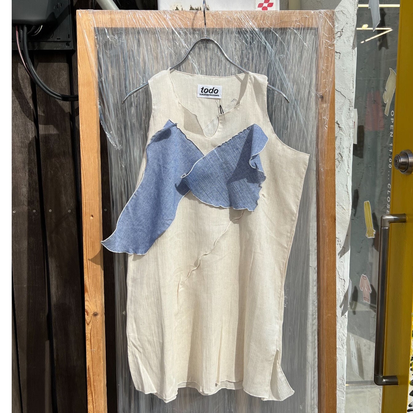 kotohayokozawa LONG SLEEVE DRESS (BLACK) TD22S-PD05 | IAAAM ONLINE