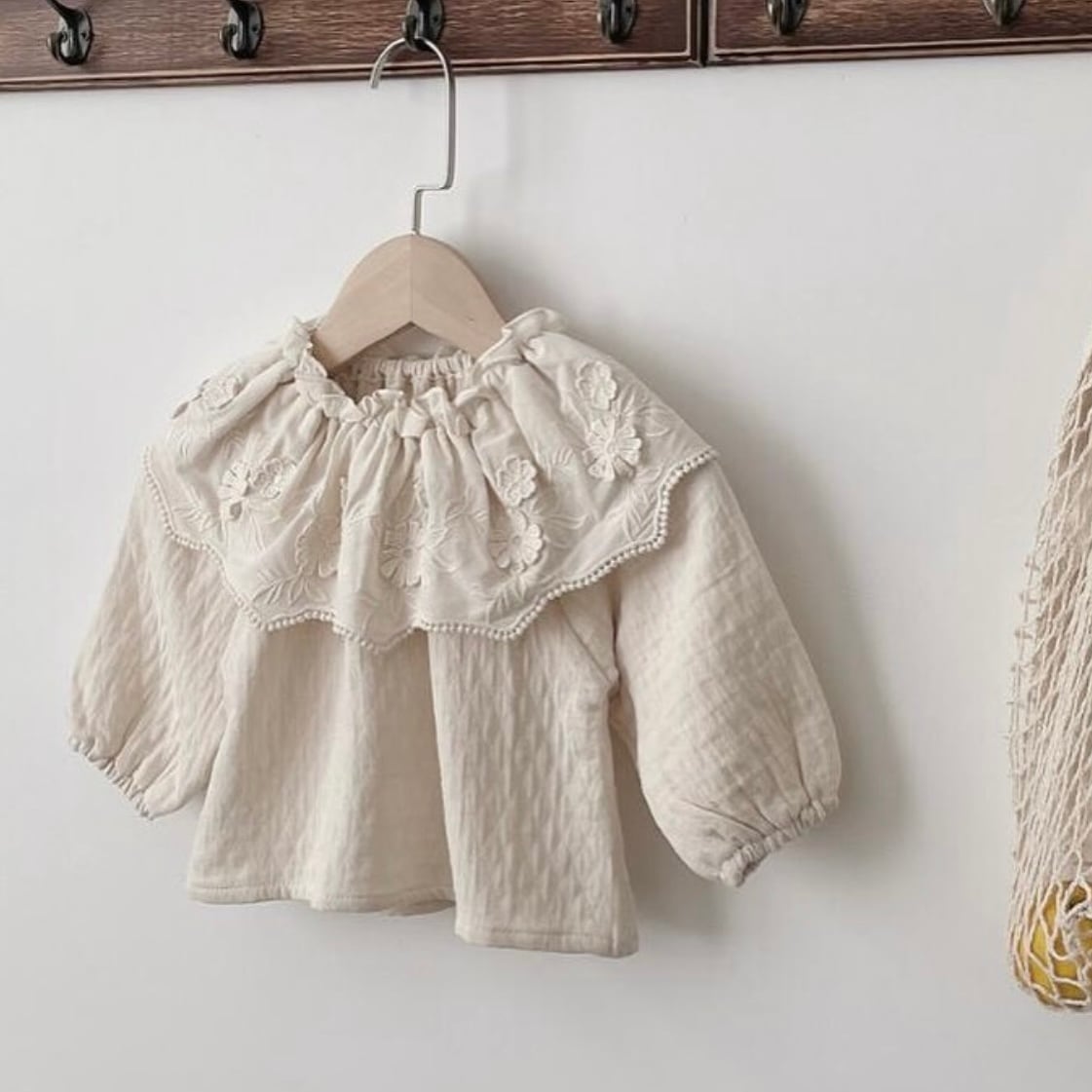 cotton flower blouse