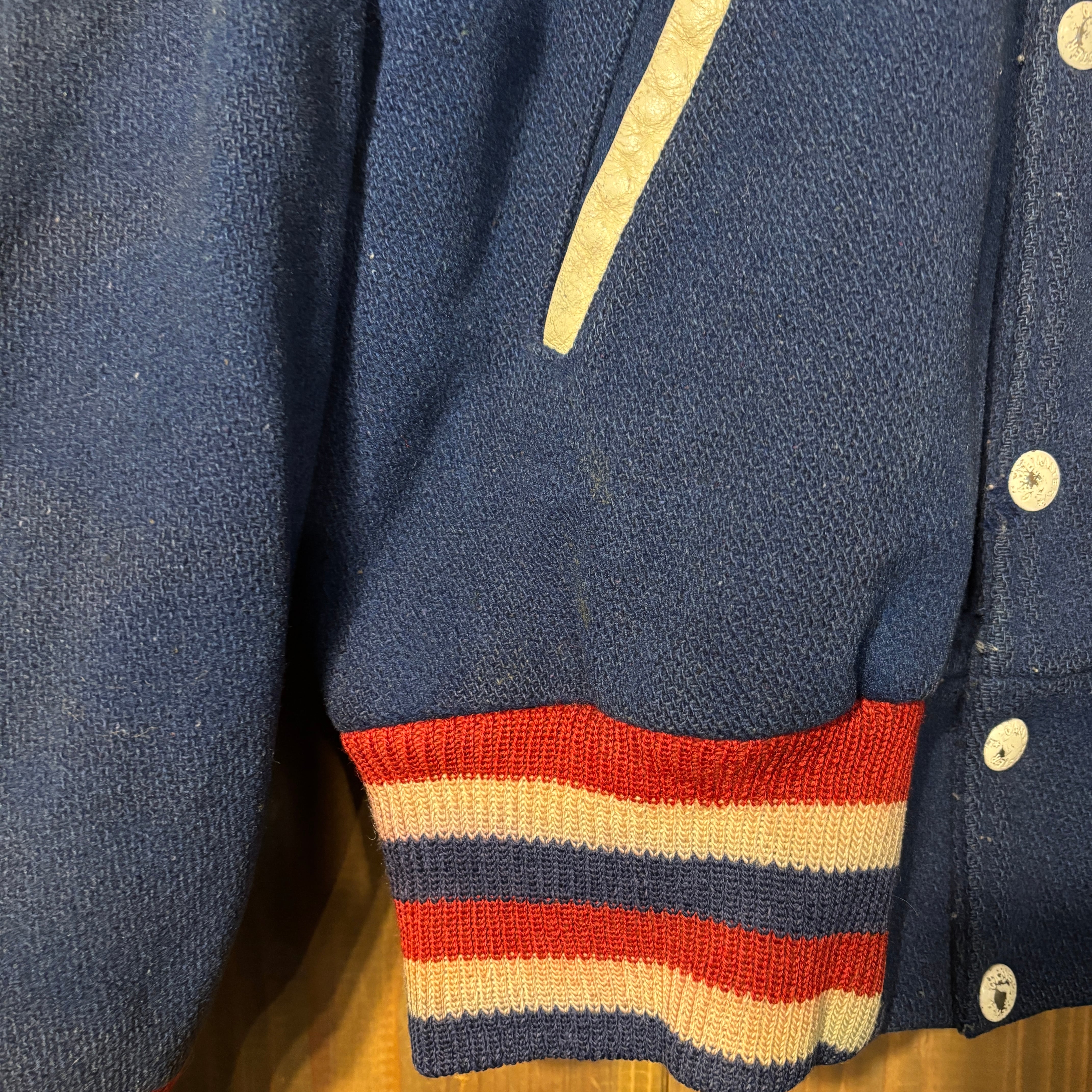 60s USA製 GAMEMASTER ウールスタジャン スポーツジャケット