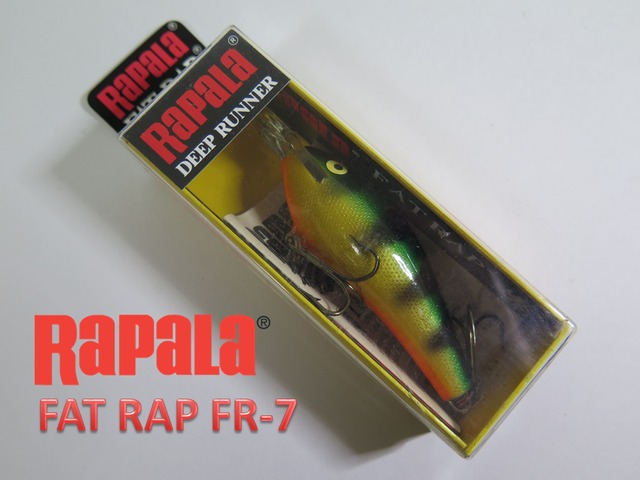 Rapala FAT RAP FR-7 ラパラ　ファットラップ　FR-7 　PERCH  F-L80-03