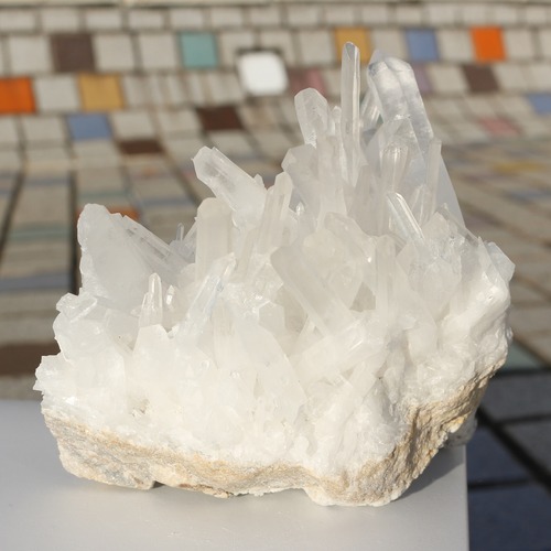 中国産　水晶　クラスター　265g　0204000138 画像