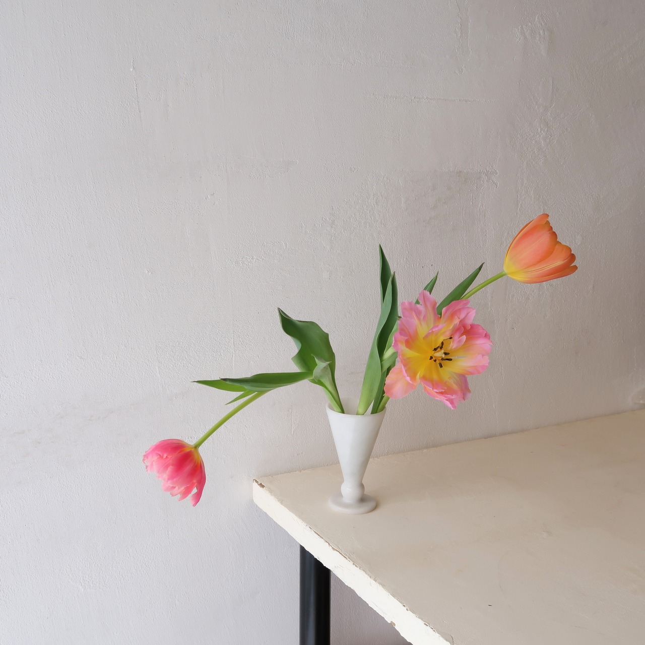 アイスクリームコーンのような花瓶