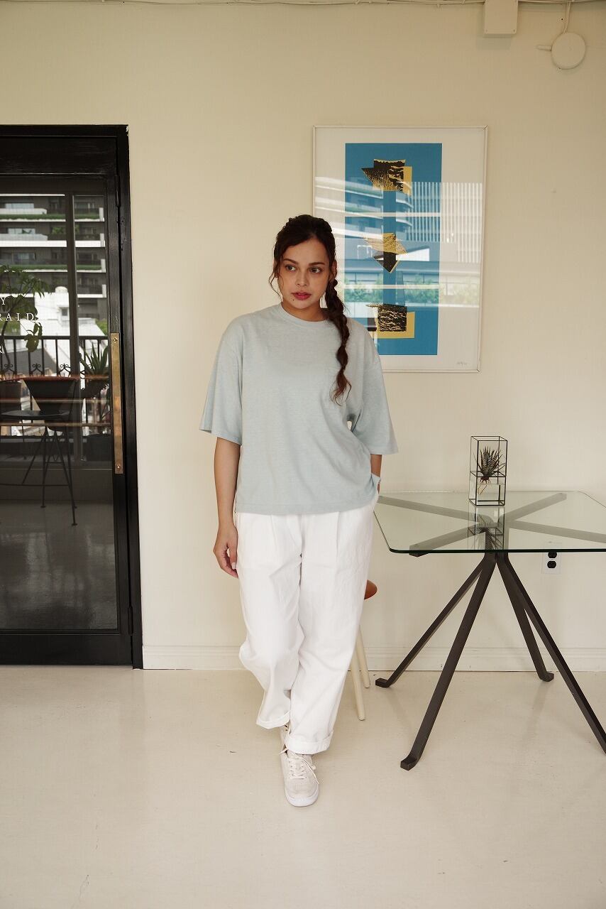 Belgium Linen Cotton S/S Tee