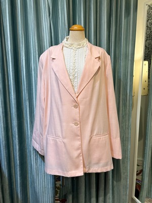 80's vintage "SAG HARBOR " pink color jacket
