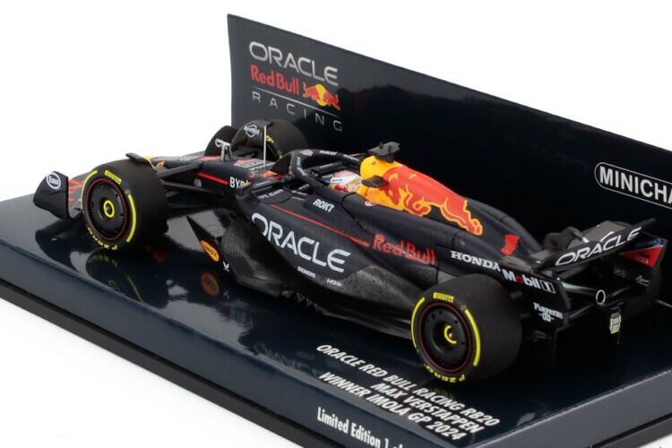 ミニチャンプス 1/43 レッドブル F1 RB20 チーム オラクル レッドブル