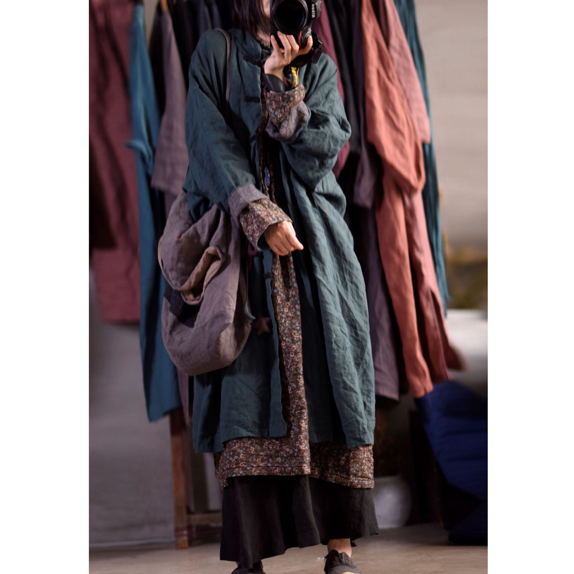 バックルカーディガン Yiranxuaディースワード54818260891