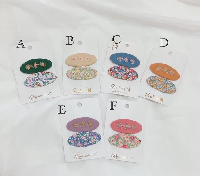 即納フラワーヘアピン