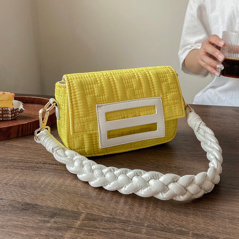 サマー 夏物 スクウェア メッセンジャーバッグ 手作りハンドバック40786811108