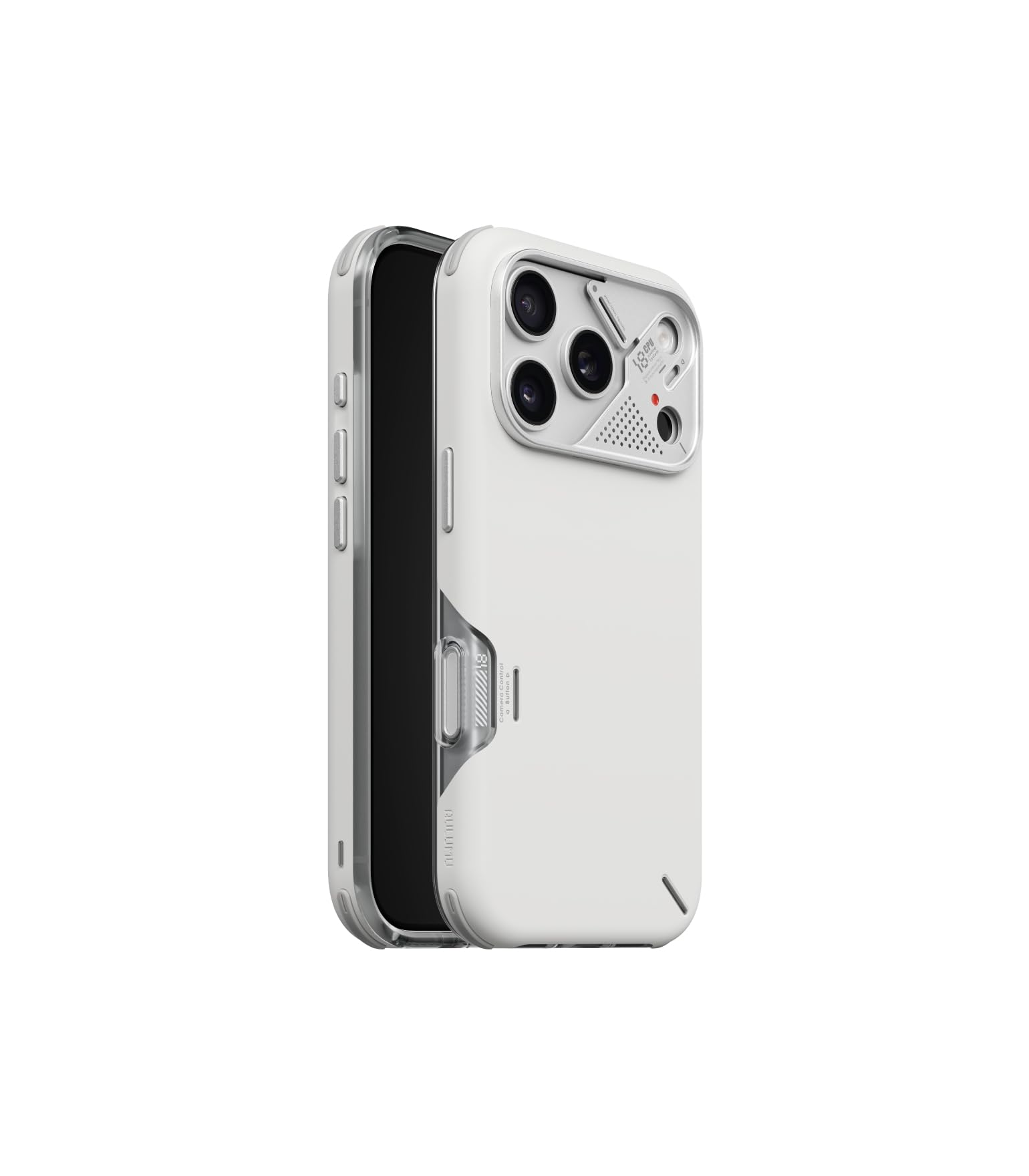 Aulumu A18 iPhone 18 Pro 耐衝撃 ケース MagSafe対応 CoolHyper放熱システム搭載 ホワイト
