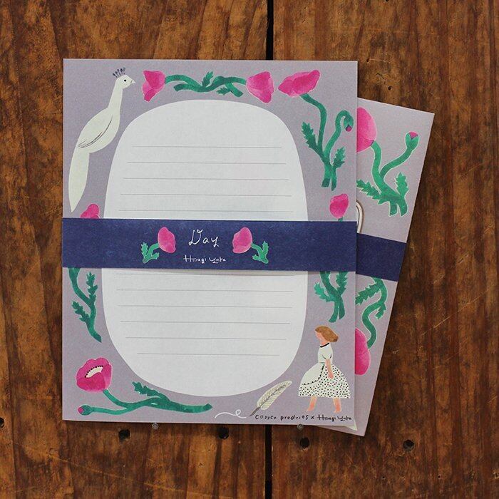 柊 有花 Cozyca Products美濃和紙レターセット Day Robin Aso 柊 有花 Cozyca Products美濃和紙レターセット Day Robin Aso