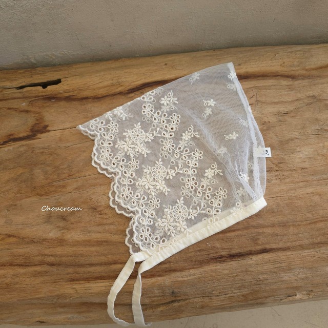 ⭐︎即納⭐︎[ choucream ] lace bonnet