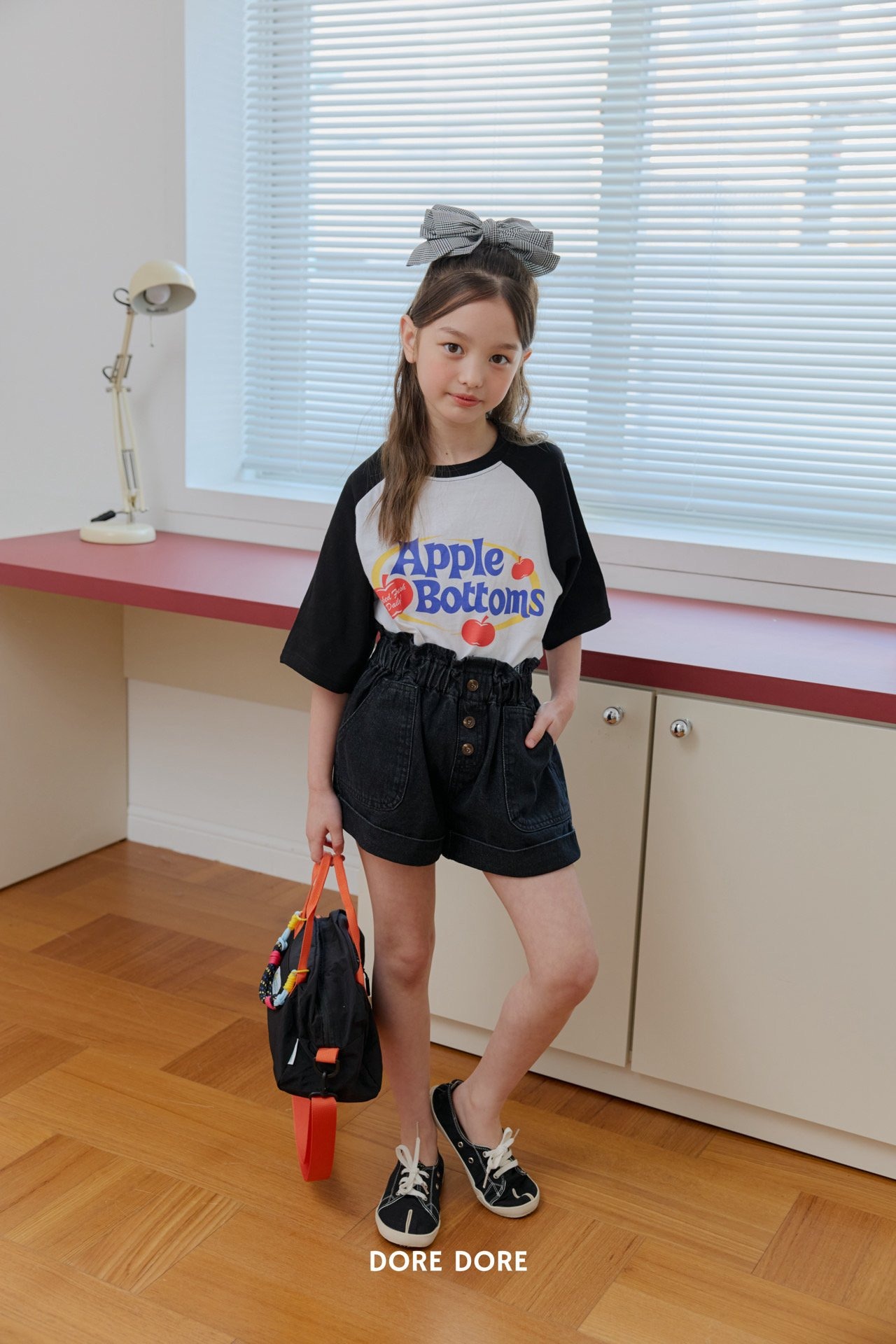 [DOREDORE] Apple Raglan Shirt (13/15) / [도레도레] 애플나그랑티셔츠 (13/15)