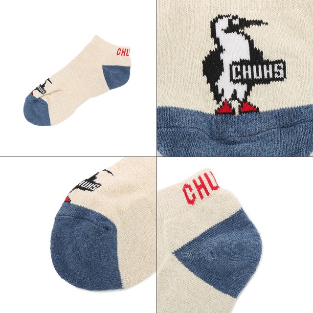 【M CH06-1113】チャムス CHUMS 靴下アンクルソックス 3P