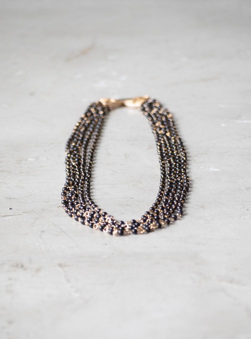 unknown used Multi-strand bead necklace
