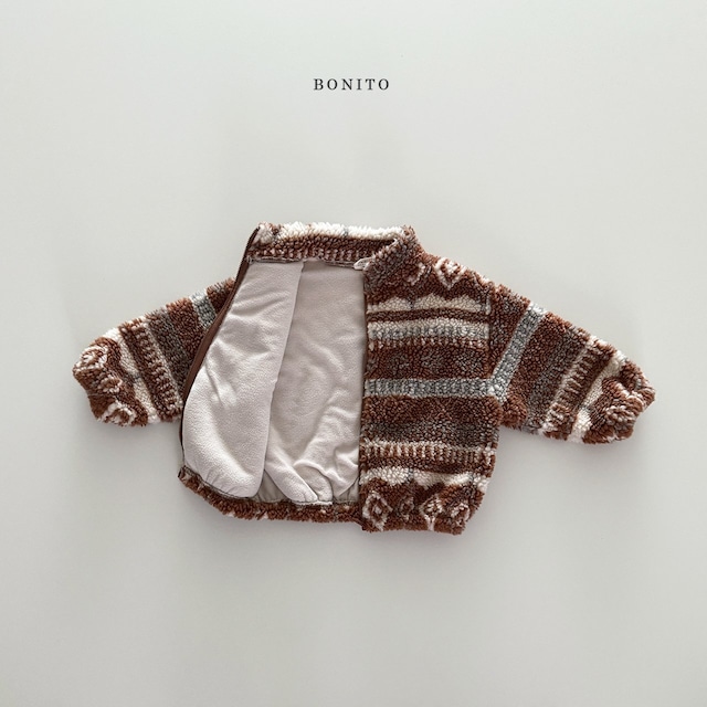 *即納* BONITO ノルディックジップアップ