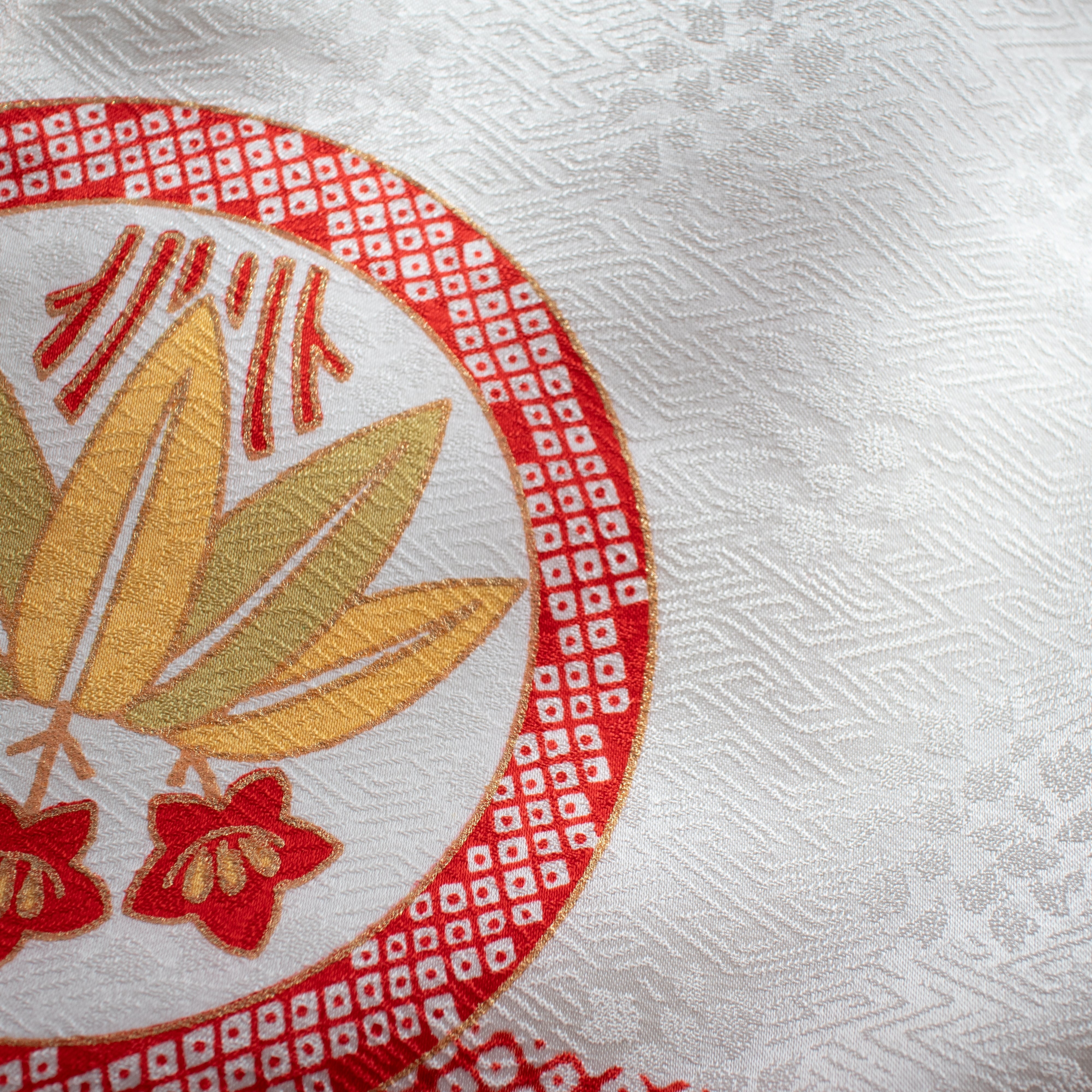 女の子帯style『鹿の子絞りと花紋』/S7002(対応身長目安 約118㎝〜130㎝)