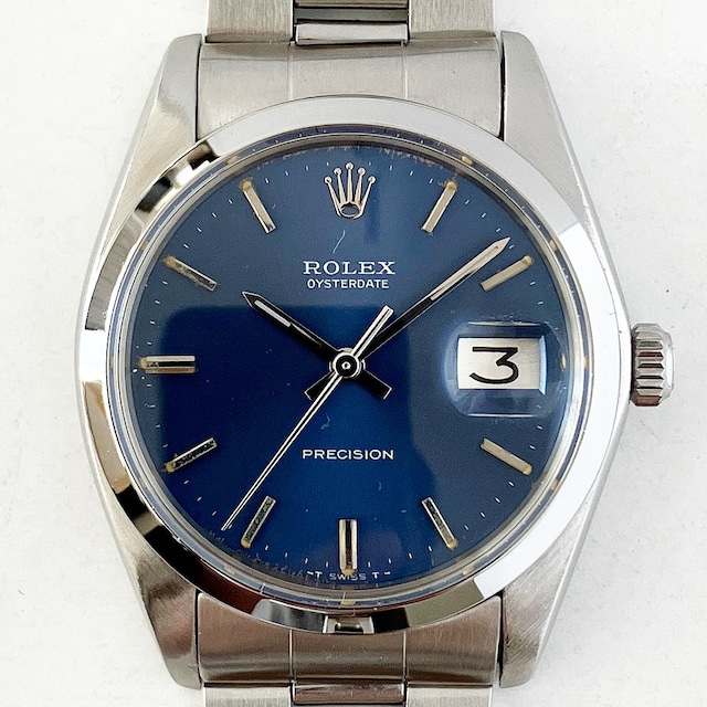 Rolex Oyster Date 6694 (38*****) Blue Dial