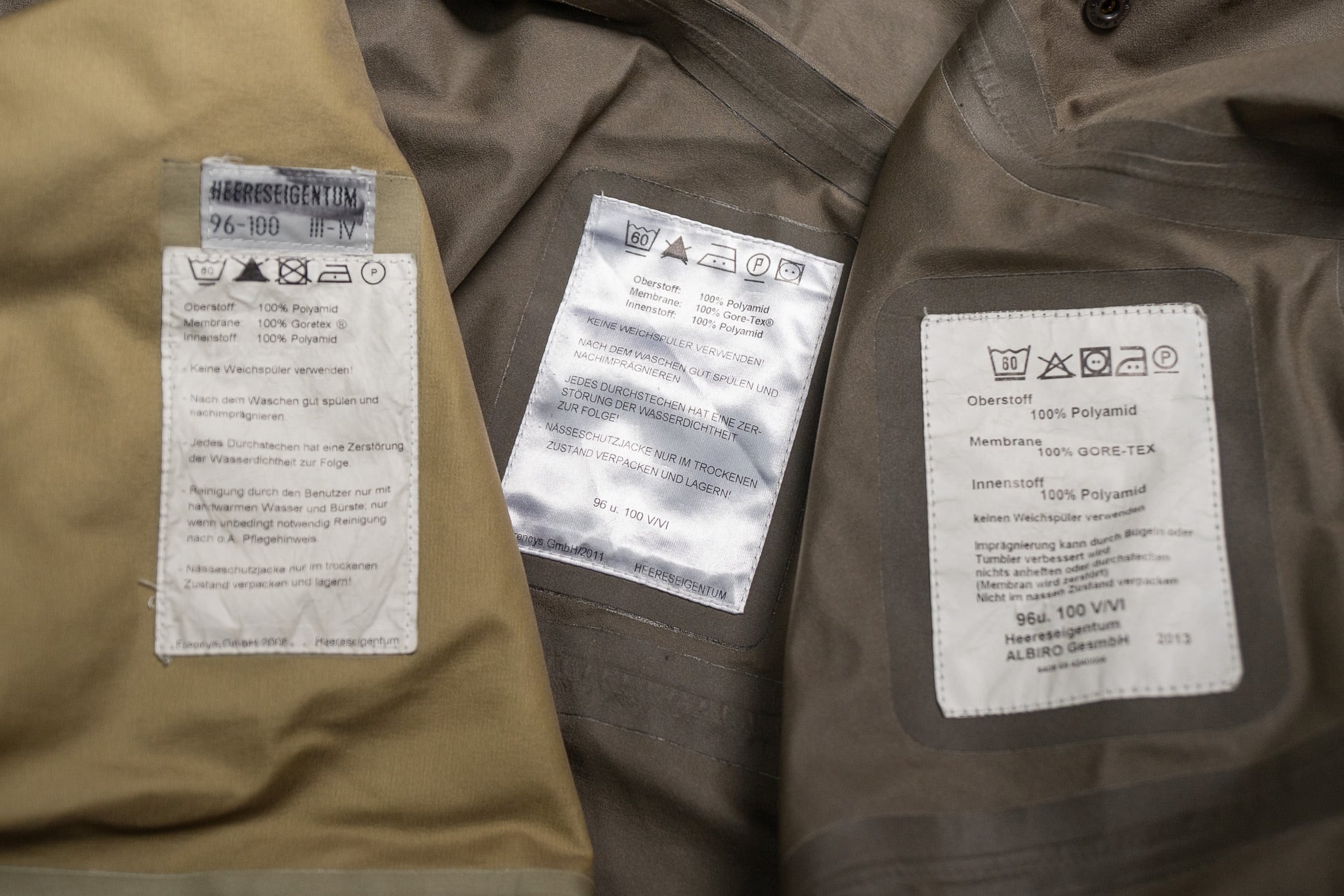 USED】Austrian Army GORE-TEX Field Jacket 実物 オーストリア軍