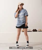 ◆レースアップ ハイウエスト デニムショーツ◆tr-840052
