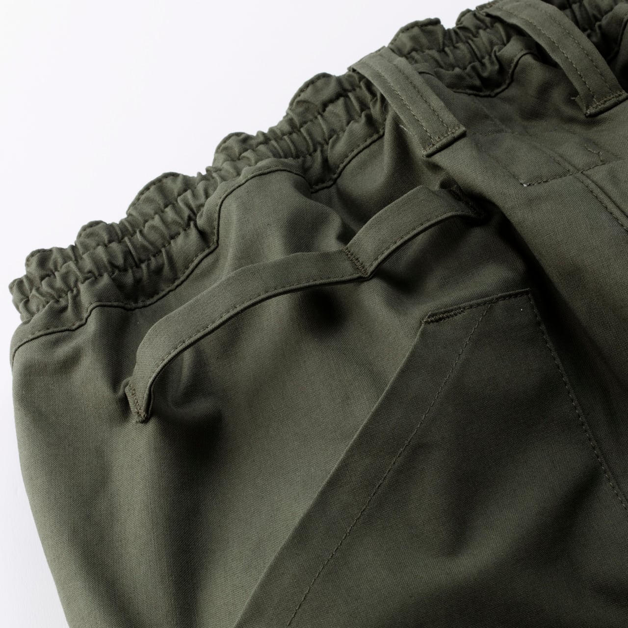 PT-56 作業もんぺまくる 裏付 伸縮斜子織 海松色 | SAGYO - 風景を