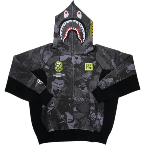 名古屋カラーシャークパーカー Size【M】 A BATHING APE ア ベイシング エイプ ×CR7 ALL OVER PRINT