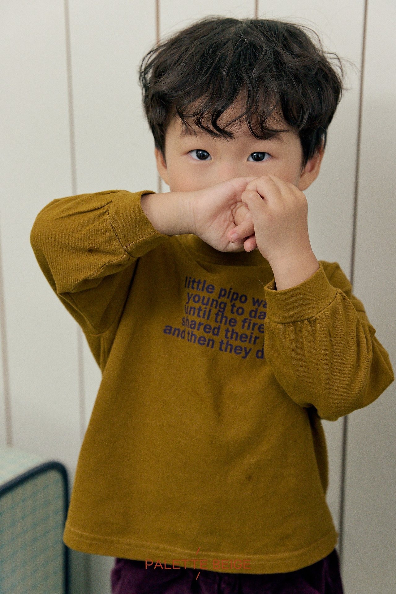 the beige［取寄］lettering pitch tee 26winter