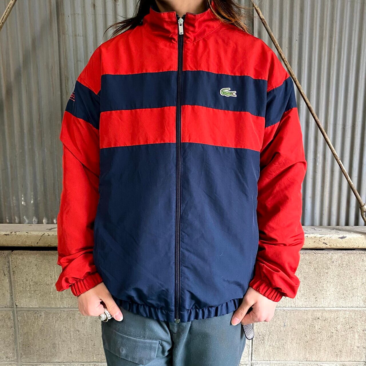 LACOSTE SPORT ラコステ フレンチラコステ ウィンドブレーカー メンズL