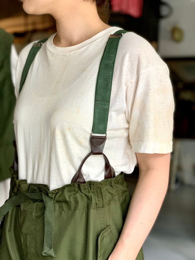 vintage Czech army suspender D.STOCK