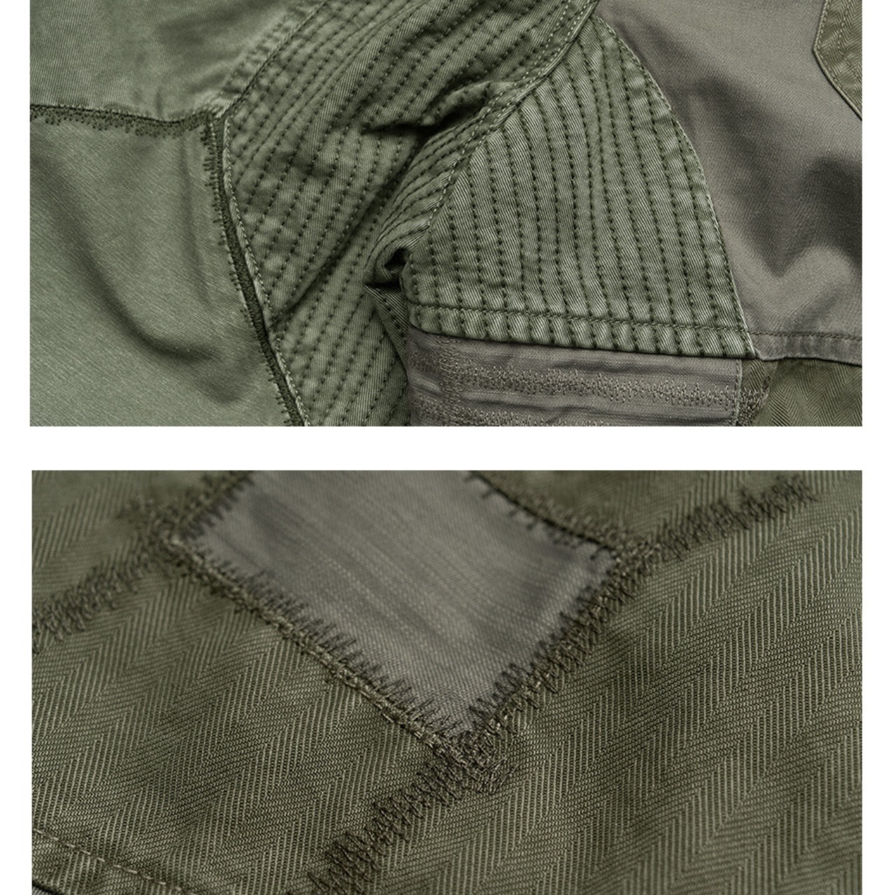 ミリタリーパッチド パンツ　　N3447 - 8