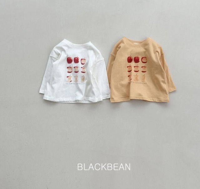 【取寄】Blackbean アップルT｜秋服｜韓国子供服｜26/AT