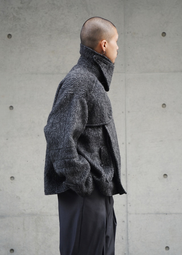 【CETTEN limited item】D.Nart.Ampta 25AW round cut short trench coat