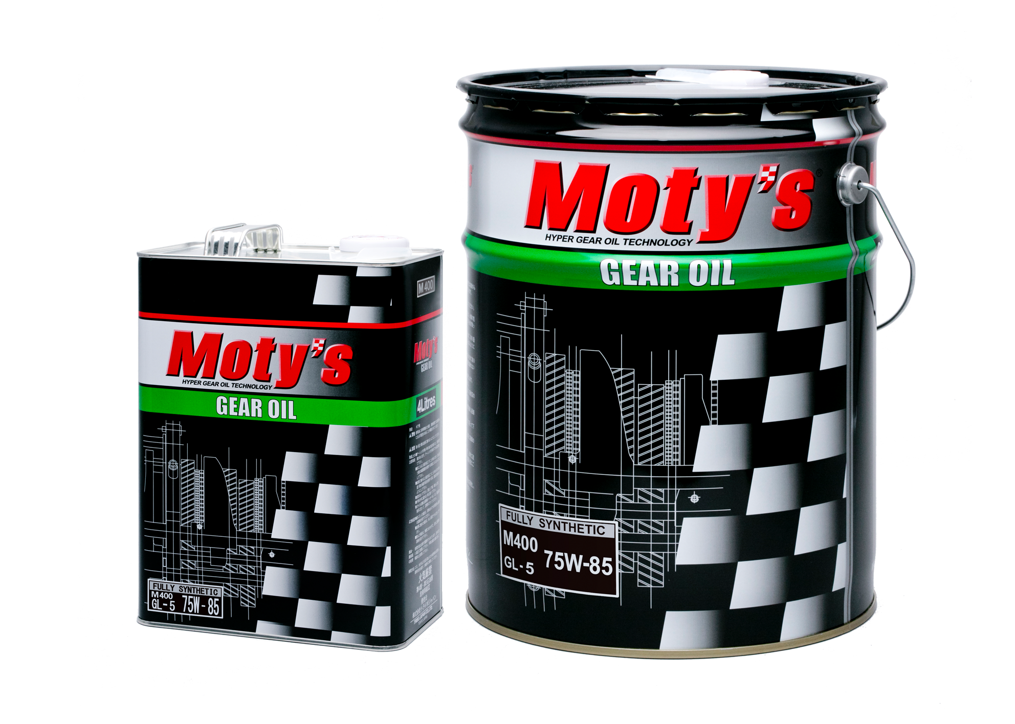 モティーズ Moty''sギヤオイル　M502 85W-140 4リッター
